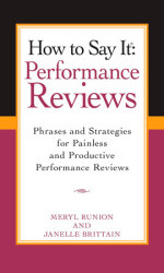 How To Say It Performance Reviews