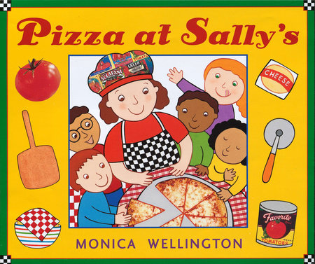 Pizza at Sally's by Monica Wellington