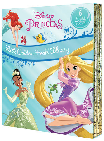 Disney Princess Little Golden Book Library -- 6 Little Golden Books by Various