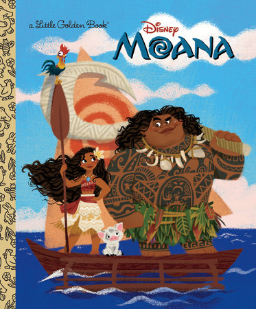 Moana Little Golden Book (Disney Moana) by Laura Hitchcock