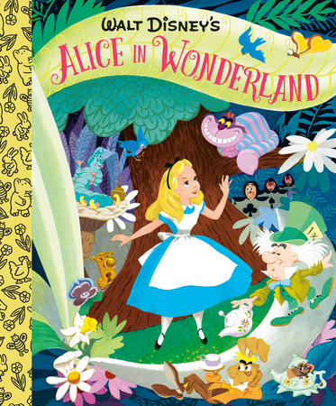 Walt Disney's Alice in Wonderland Little Golden Board Book (Disney Classic) by RH Disney