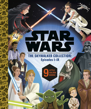 Star Wars Episodes I - IX: a Little Golden Book Collection (Star Wars) by Golden Books