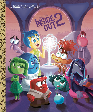 Disney/Pixar Inside Out 2 Little Golden Book by Golden Books; illustrated by the Disney Storybook Art Team