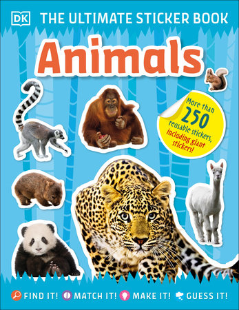 The Ultimate Sticker Book Animals by DK
