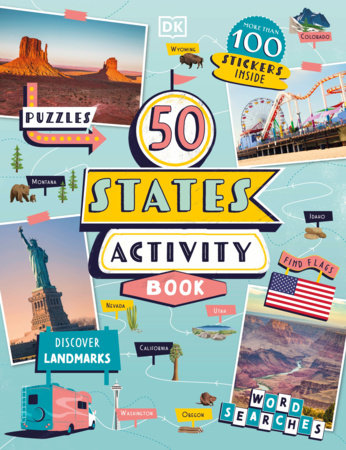 50 States Activity Book by DK