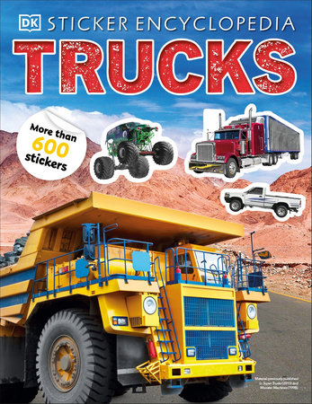 Sticker Encyclopedia Trucks by DK