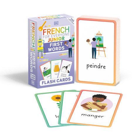 French for Everyone Junior First Words Flash Cards by DK