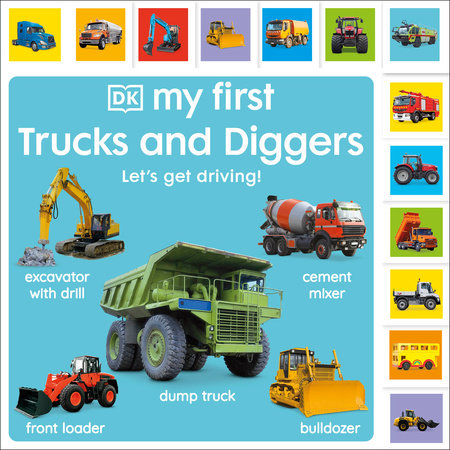 My First Trucks and Diggers by DK