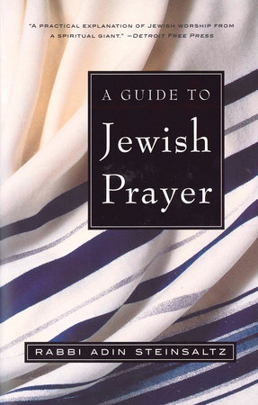 A Guide to Jewish Prayer Book Cover Picture
