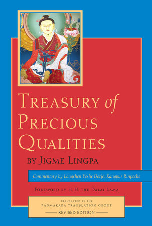Treasury of Precious Qualities: Book One by Longchen Yeshe Dorje and Jigme Lingpa