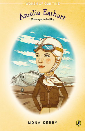 Amelia Earhart by Mona Kerby