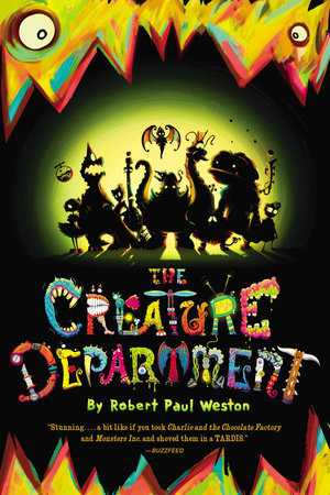The Creature Department by Robert Weston; Illustrated by Framestore