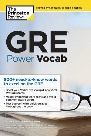 GRE Power Vocab by The Princeton Review