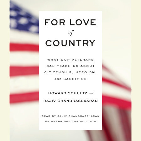 For Love of Country by Howard Schultz and Rajiv Chandrasekaran
