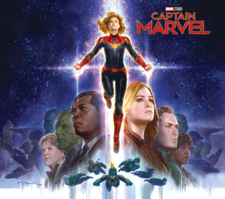 Marvel's Captain Marvel: The Art Of The Movie Slipcase by Eleni Roussos