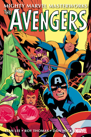 MIGHTY MARVEL MASTERWORKS: THE AVENGERS VOL. 4 - THE SIGN OF THE SERPENT ROMERO COVER by Stan Lee and Roy Thomas