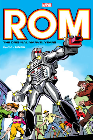 ROM: THE ORIGINAL MARVEL YEARS OMNIBUS VOL. 1 MILLER FIRST ISSUE COVER by Bill Mantlo and Marvel Various