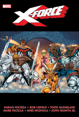 X-Force Omnibus Vol. 1 Rob Liefeld First Issue Cover [New Printing] by Rob Liefeld and Marvel Various