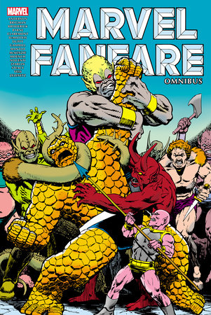 Marvel Fanfare Omnibus Vol. 2 Jim Starlin Cover by Alan Zelenetz and Bill Mantlo