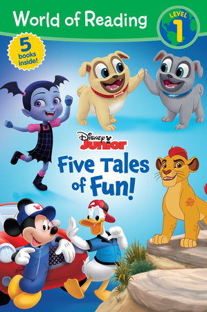 World of Reading: Disney Junior: Five Tales of Fun!-Level 1 Reader Bindup by Disney Books