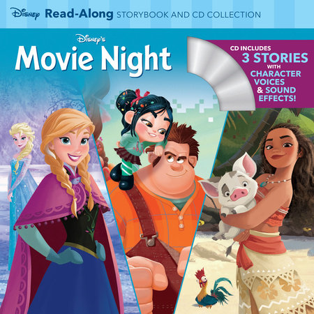 Disney's Movie Night ReadAlong Storybook and CD Collection by Disney Books