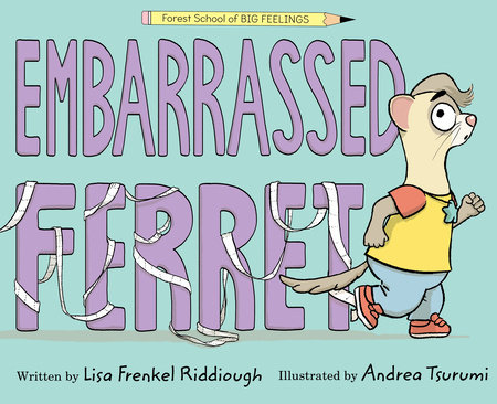 Embarrassed Ferret by Lisa Frenkel Riddiough