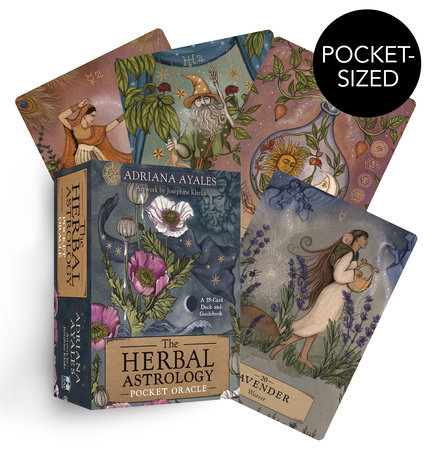 The Herbal Astrology Pocket Oracle by Adriana Ayales