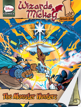 Wizards of Mickey #8: The Monster Hunters by Stefano Ambrosio