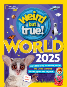 National Geographic Kids: Weird But True 2024 Annual Hardback Book