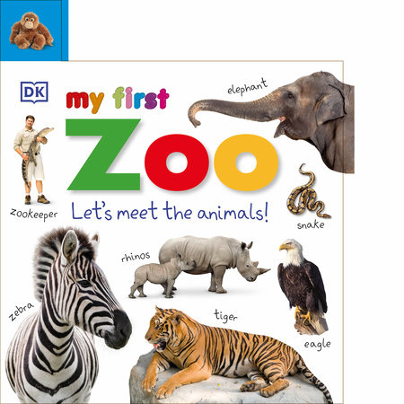 Tabbed Board Books: My First Zoo by DK