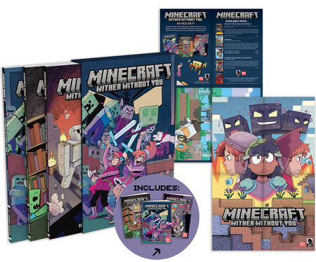 Minecraft: Wither Without You Boxed Set (Graphic Novels) by Kristen Gudsnuk
