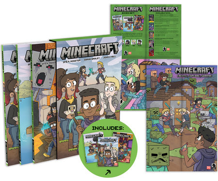 Minecraft Boxed Set (Graphic Novels) by Sfé R. Monster