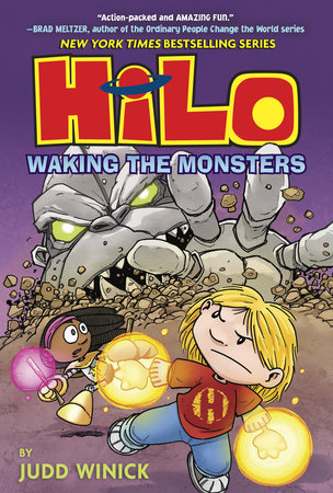 Hilo Book 4: Waking the Monsters by Judd Winick