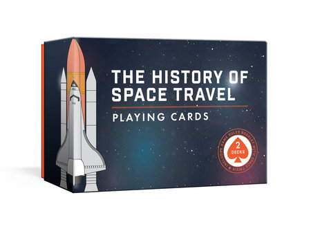 The History of Space Travel Playing Cards by Pop Chart Lab