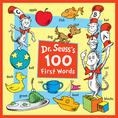 Dr. Seuss's 100 First Words Cover