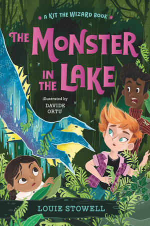 The Monster in the Lake by Louie Stowell; Illustrated by Davide Ortu