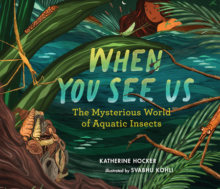 When You See Us: The Mysterious World of Aquatic Insects by Katherine Hocker