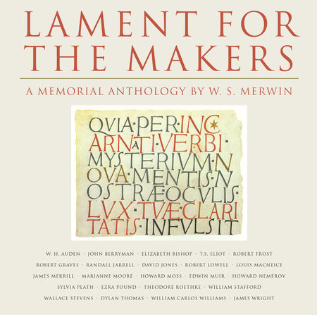 Lament for the Makers by 
