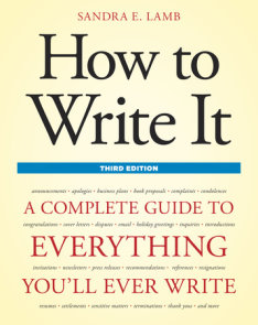 How to Write It, Third Edition