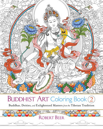 Buddhist Art Coloring Book 2 by Robert Beer