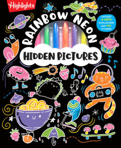 Rainbow Neon Hidden Pictures
