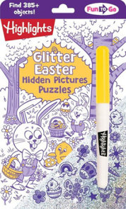 Glitter Easter Hidden Pictures Puzzles
