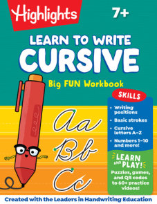 Learn to Write Cursive Big Fun Workbook