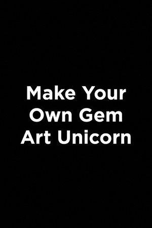 Make Your Own Gem Art Unicorn