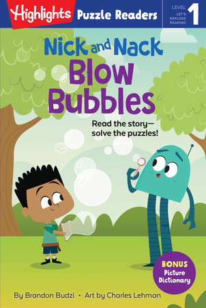 Nick and Nack Blow Bubbles by Brandon Budzi