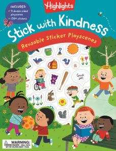 Stick with Kindness Reusable Sticker Playscenes