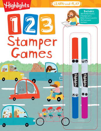 Highlights Learn-and-Play 123 Stamper Games by 