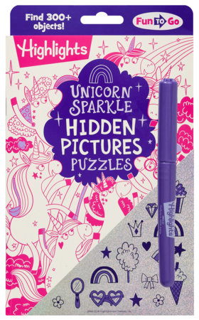 Unicorn Sparkle Hidden Pictures Puzzles by 