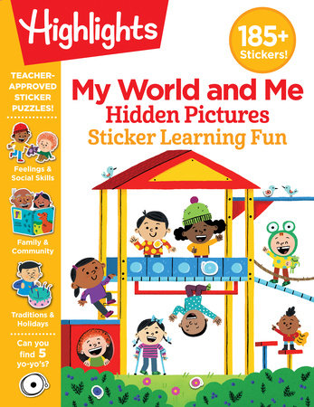 My World and Me Hidden Pictures Sticker Learning Fun by 