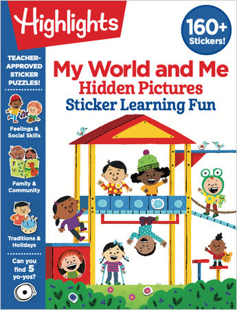 My World and Me Hidden Pictures Sticker Learning Fun by 